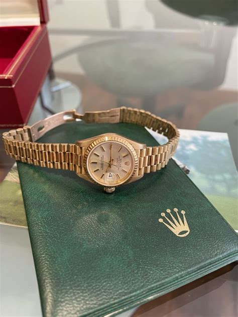 Rolex Datejust Lady 69178 Full Gold : valutazione per acquisto